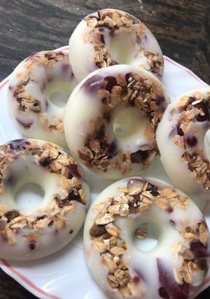 Una foto de Donetes helado saludables🍩