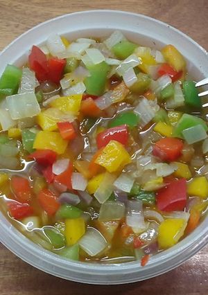 Una foto de Salsa criolla suave MIB