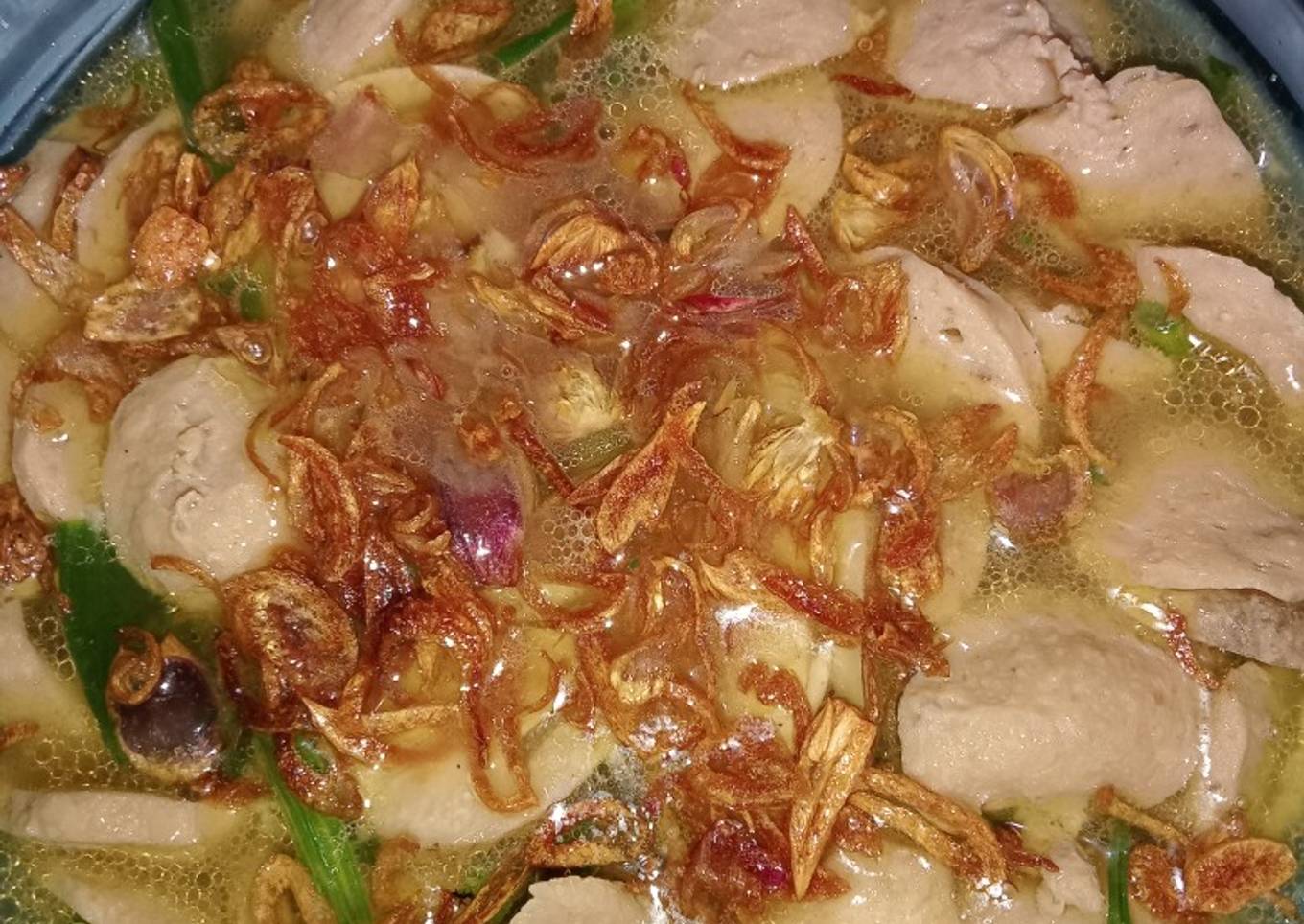 🍄 Sup bakso dan jamur kuah rempah 🍄