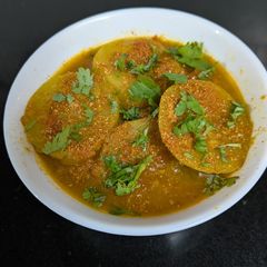 A picture of Round gourd(Tinda) sabji.