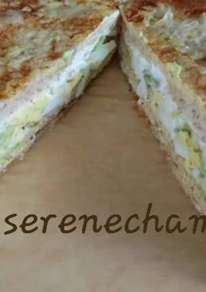 รูปของ Boiled egg Avocado Frenchtoast Sandwich