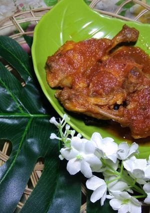 Foto resep 🌶🍗 Ayam bumbu mercon