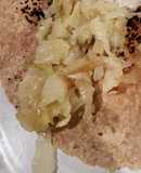 Tacos de col frita