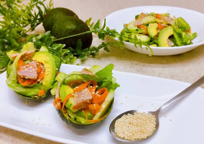 How to Make Quick Avocado Salad 🥗