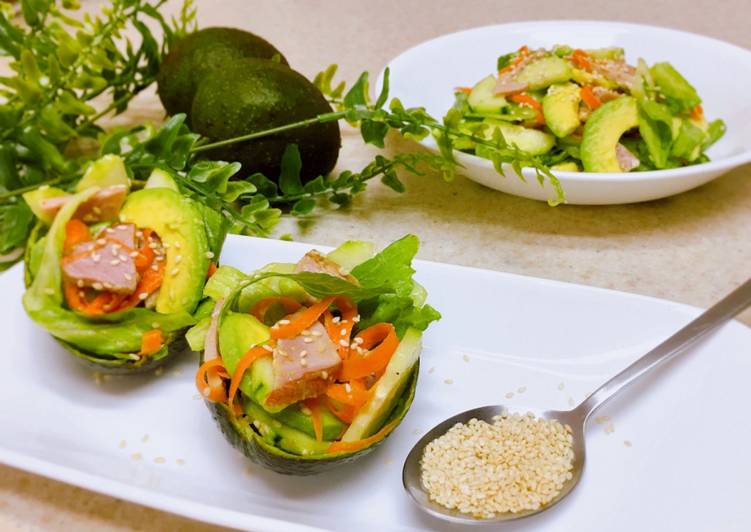 Simple Way to Prepare Speedy Avocado Salad 🥗