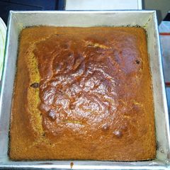 A picture of Cinammon banana cake.
