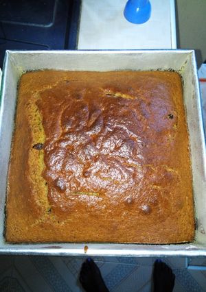 A picture of Cinammon banana cake.