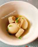 Thịt kho trứng cút em bé - ăn dặm cùng con