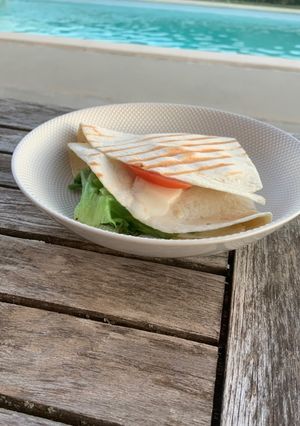 Une photo de Wrap express au poulet