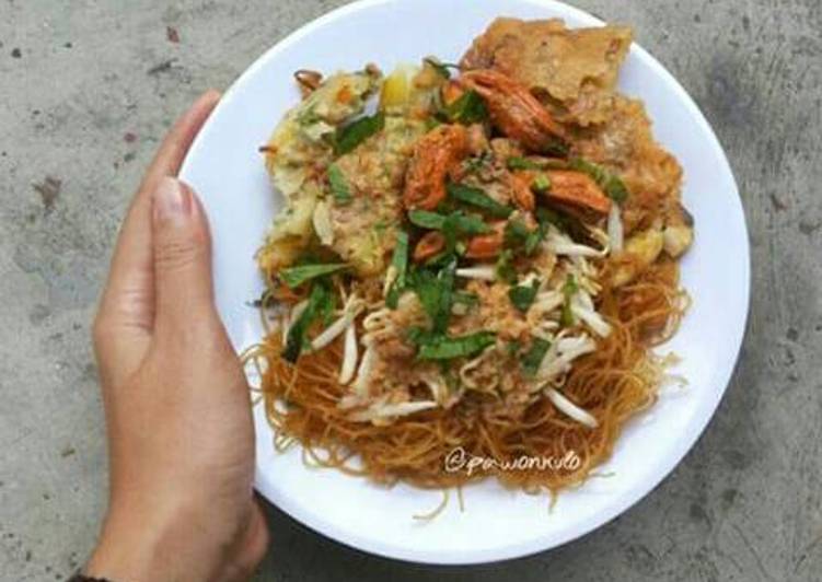 Resep Mie pecel sederhana, Enak