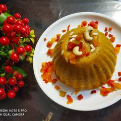 A picture of Semolina Halwa.