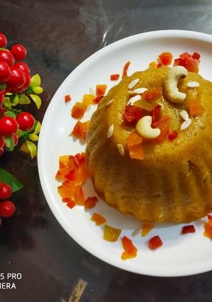 A picture of Semolina Halwa.