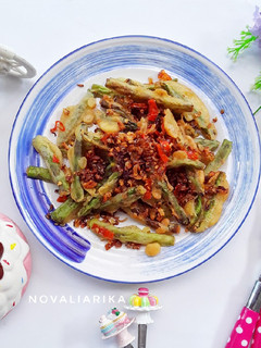 Foto resep Buncis Cabe Garam Ala Restoran