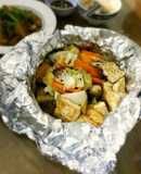 Rau củ nướng giấy bạc
