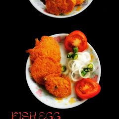 A picture of Fish Egg Fritters.