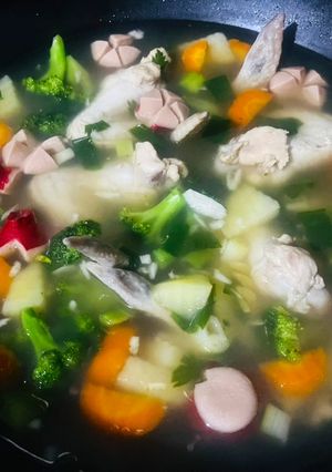 Foto resep Sop ayam simple