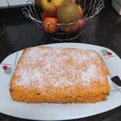 Una foto de Pastel de zanahoria