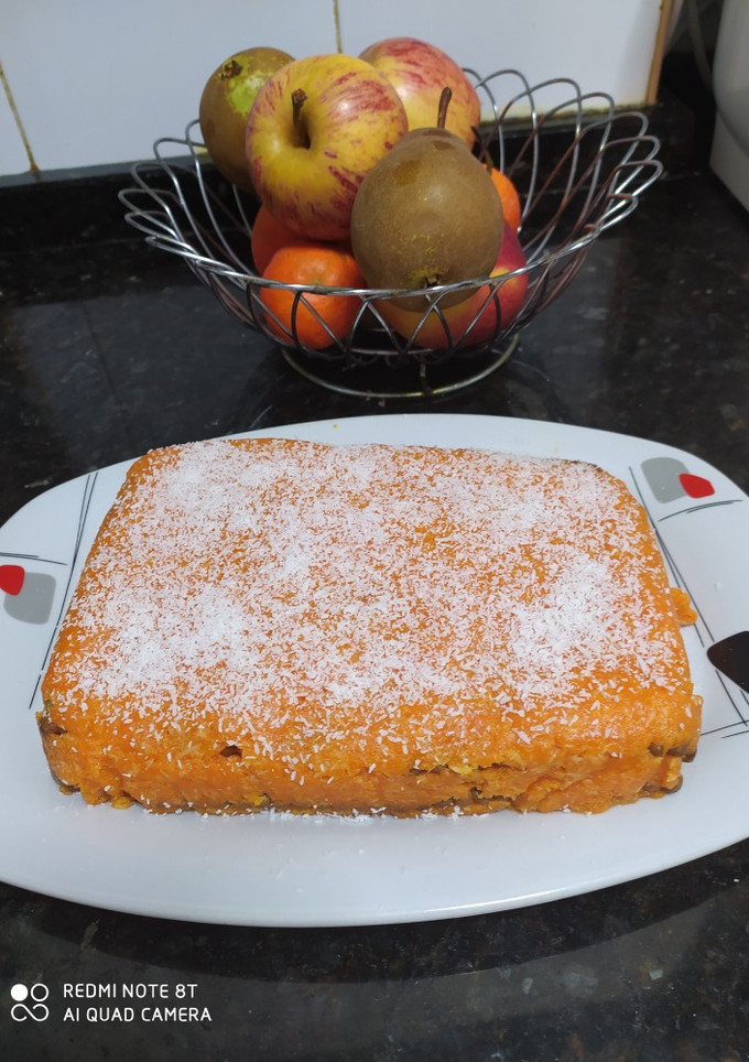 Una foto de Pastel de zanahoria