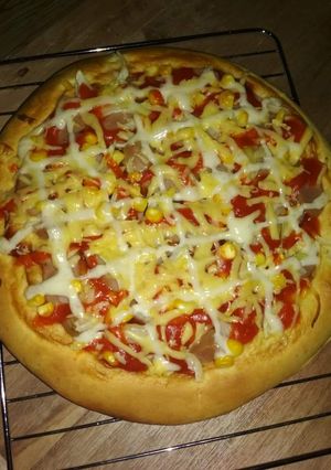 Foto resep Homade pizza with thangsong