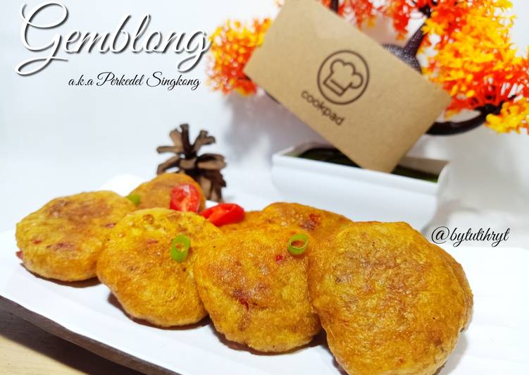 resep cara buat Gemblong