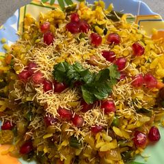 A picture of Kanda poha.