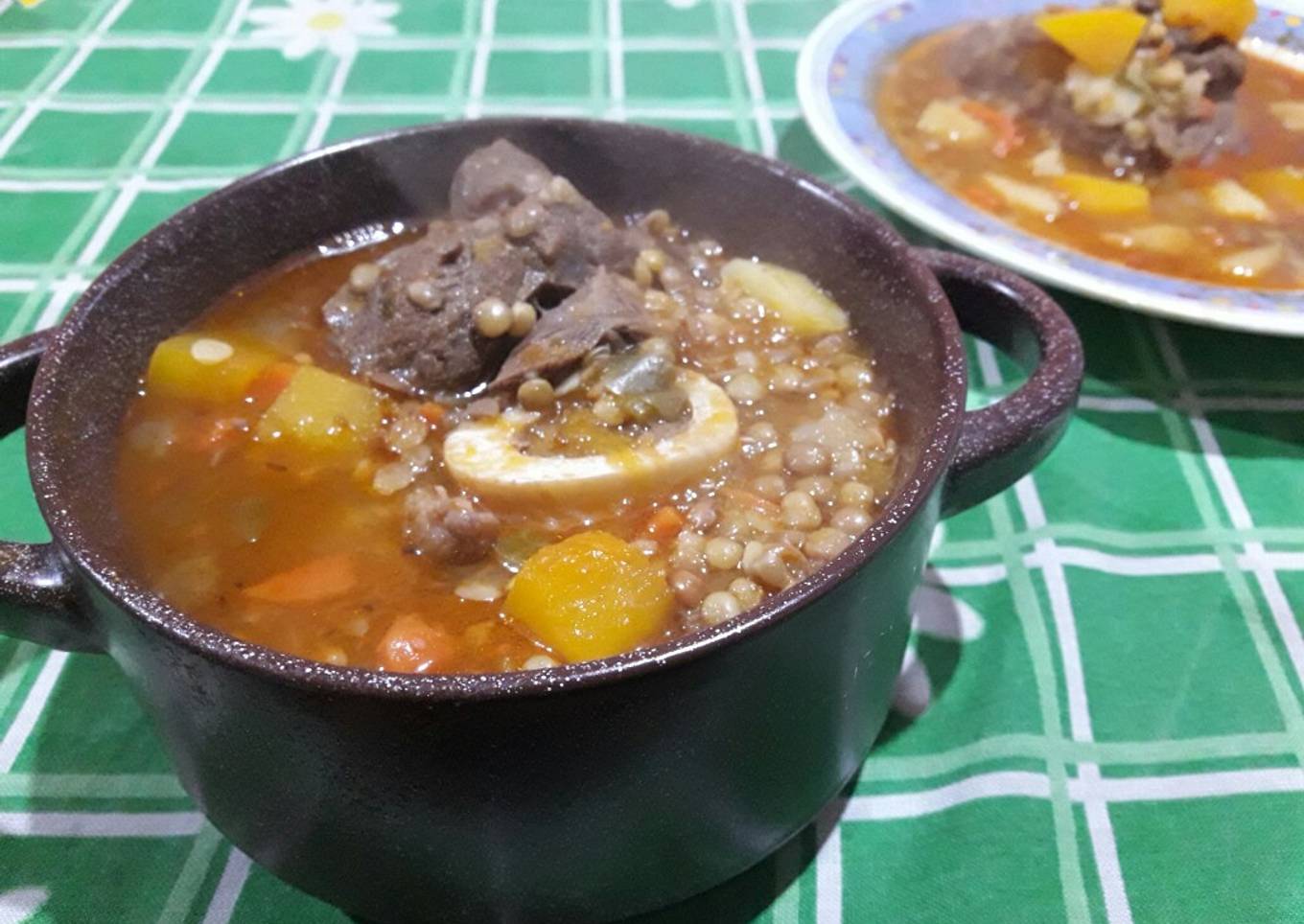Cazuela de lentejas