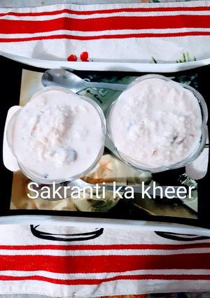 A picture of #मक्कर सक्रांति की खीर.