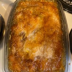 A picture of Sweet Potato Cobbler.