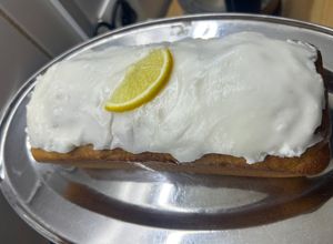 Una foto de Budin licuado de mandarina o naranja