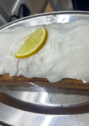 Una foto de Budin licuado de mandarina o naranja