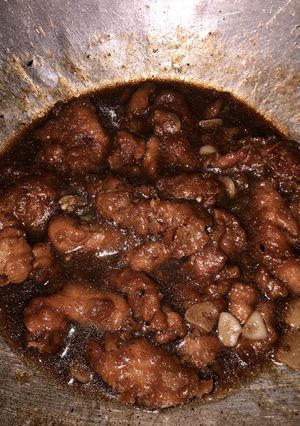 Foto resep Ayam Lada Hitam Sederhana