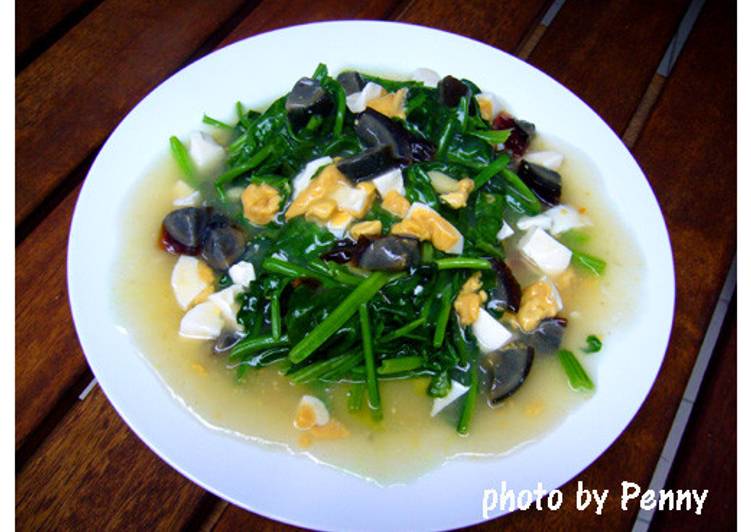 Penny 發表的金銀蛋菠菜食譜 Cookpad