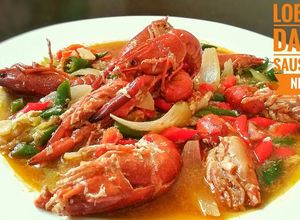 Foto resep Lobster Danau Saus Tiram ~ Gurih-pedes-seger 😤