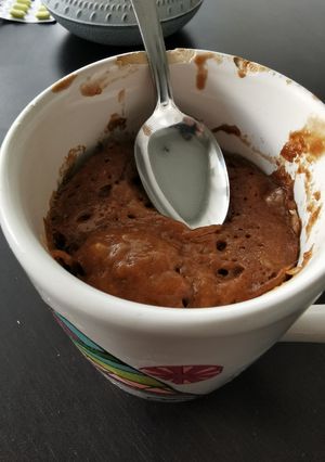 Une photo de Mug cake banane Nutella®