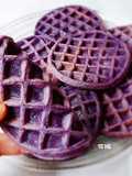 Bánh Waffle khoai lang tím (phiên bản Việt Nam)