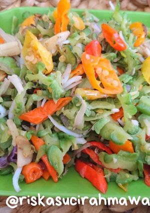 Foto resep Tumis Pare Bledek Anti Pahit ala Riska Suci Rahmawati