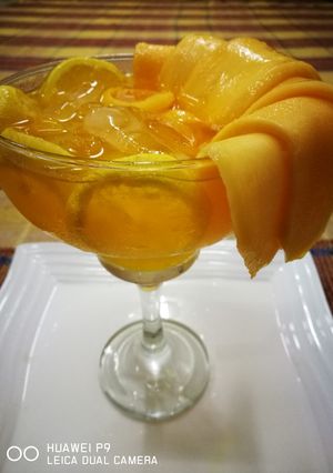 A picture of Mango drinks.