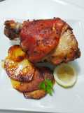Codillo al horno con patatas