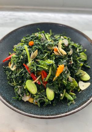 Foto resep Tumis Daun Pepaya