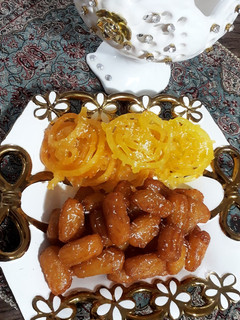 عکسی از دستور زولبیا و بامیه