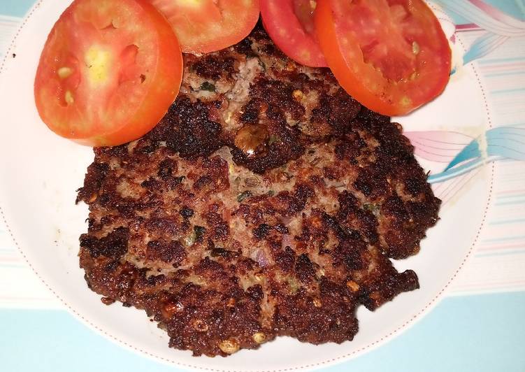 Recipe of Super Quick Homemade Chapli Kabab