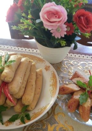 Foto resep Sosis ayam homemade