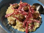 Une photo de risotto coppa