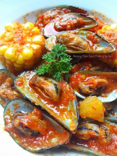 Foto resep Kerang Hijau Saus Padang