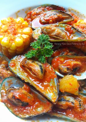 Foto resep Kerang Hijau Saus Padang