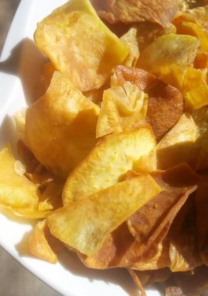 A picture of Sweet potato chips.