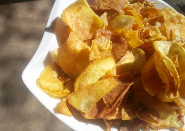 Recipe: Tasty Sweet potato chips