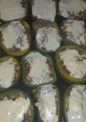 Una foto de Zapallitos rellenos