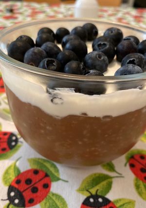 Foto di Porridge biscotto e mirtilli senza glutine