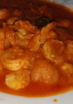 Foto resep Udang Saos padang Simple